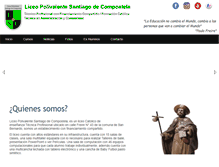 Tablet Screenshot of compostela.cl